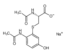 3-(N-Acetyl-L-cystein-S-yl) Acetaminophen Sodium Salt 52372-86-8