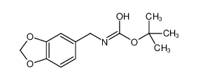 tert-butyl N-(1,3-benzodioxol-5-ylmethyl)carbamate 777946-61-9