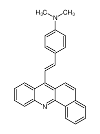 63019-60-3 7-[4-(二甲基氨基)苯乙烯基]苯并[c]吖啶