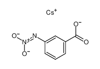 109972-57-8 structure, C7H4CsN2O4-