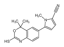 304853-42-7 structure, C16H15N3OS