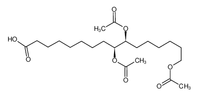 61668-05-1 threo-9,10,16-triacetoxyhexadecanoic acid