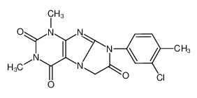 6045-26-7 structure, C16H14ClN5O3