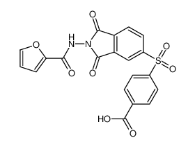 5966-39-2 structure, C20H12N2O8S