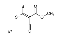 119491-91-7 structure, C5H3KNO2S2-