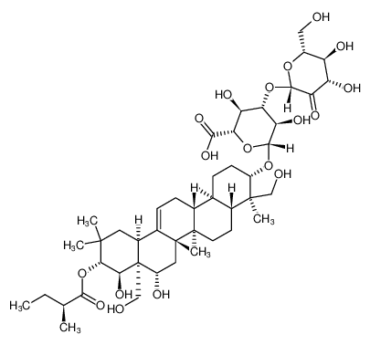 131653-19-5 structure, C47H74O18