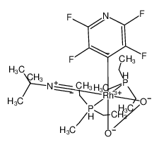 873078-04-7 structure, C22H43F4N2O2P2Rh