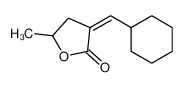 3-(cyclohexylmethylidene)-5-methyloxolan-2-one 132209-84-8