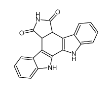 118458-53-0 spectrum, 12,13-dihydro-4cH-indolo[2,3-a]pyrrolo[3,4-c]carbazole-5,7(6H,7aH)-dione