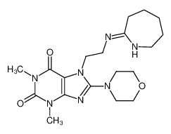 109054-75-3 structure, C19H29N7O3