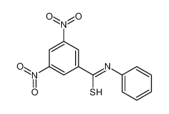 3,5-dinitro-N-phenylbenzenecarbothioamide 6244-76-4