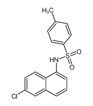 N-(6-chloronaphthalen-1-yl)-4-methylbenzenesulfonamide 50885-09-1