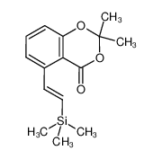 1240382-67-5 (E)-2,2-dimethyl-5-(2-(trimethylsilyl)vinyl)-4H-benzo[d][1,3]dioxin-4-one