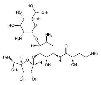 1375073-99-6 structure, C23H45N5O12