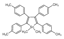 99643-59-1 structure, C34H34Sn