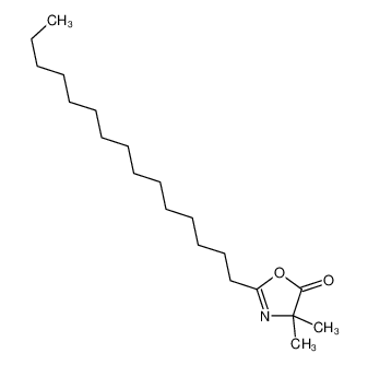 4,4-dimethyl-2-pentadecyl-1,3-oxazol-5-one 176665-09-1