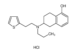 5,6,7,8-四氢-6-[丙基[2-(3-噻吩基)乙基]氨基]-1-羟基萘盐酸盐