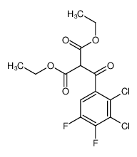 112062-50-7 structure, C14H12Cl2F2O5