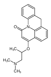 3-(2-Dimethylamino-1-methyl-ethoxy)-7H-pyrido[3,2,1-de]acridin-1-one