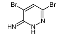 4,6-二溴吡嗪-3-胺
