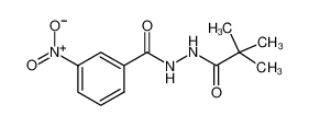 N'-(2,2-DIMETHYLPROPANOYL)-3-NITROBENZOHYDRAZIDE 261623-52-3