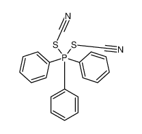 66365-41-1 [triphenyl(thiocyanato)-λ<sup>5</sup>-phosphanyl] thiocyanate