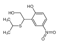 121045-24-7 2-[2-hydroxy-1-(isopropylthio)ethyl]-4-nitrophenol