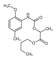 6301-21-9 2-[(2-甲氧基-5-甲基-苯基)氨基甲酰氧基]丙酸丁酯