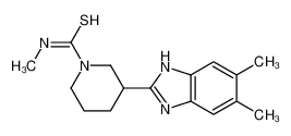 606089-22-9 structure, C16H22N4S