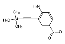 503534-46-1 4-nitro-2-[(trimethylsilyl)ethynyl]aniline