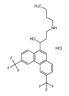 38492-77-2 structure, C23H24ClF6NO