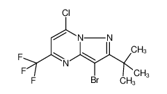 655235-50-0 structure, C11H10BrClF3N3