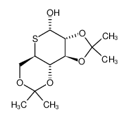 72045-11-5 2,3:4,6-di-O-isopropylidene-5-thio-α-D-glucopyranose