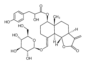 132282-52-1 structure, C30H38O12