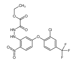 75150-62-8 structure, C17H13ClF3N3O6