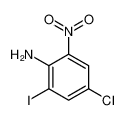 4-chloro-2-iodo-6-nitroaniline 123158-75-8