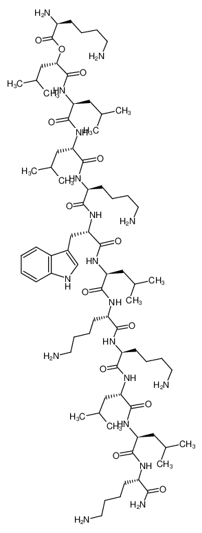 1005343-34-9 structure, C77H138N18O13