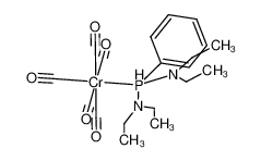 105502-26-9 bis(diethylamino)phenylphosphine(pentacarbonyl)chromium(0)