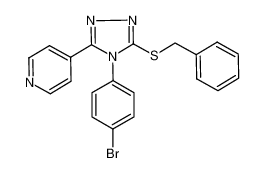 477330-31-7 structure, C20H15BrN4S