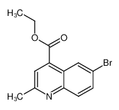 6-溴-2-甲基喹啉-4-羧酸乙酯