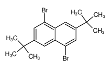 20870-38-6 spectrum, 1,5-Dibromo-3,7-di-tert-butylnaphthalene