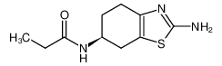 106006-84-2 spectrum, (-)-2-Amino-6-propionamido-tetrahydrobenzothiazole