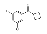 898791-06-5 structure, C11H10ClFO