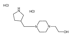 2-[4-(3-Pyrrolidinylmethyl)-1-piperazinyl]-1-ethanol dihydrochloride