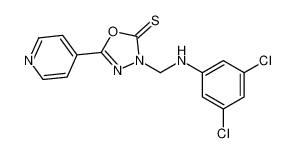 84249-82-1 structure, C14H10Cl2N4OS