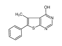 5-甲基-6-苯基噻吩[2,3-D]嘧啶-4-醇