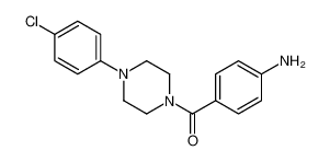 79834-44-9 (4-aminophenyl)-[4-(4-chlorophenyl)piperazin-1-yl]methanone