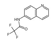 157589-44-1 spectrum, N-(6-quinolyl)trifluoroacetamide