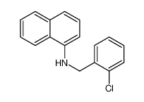 N-[(2-chlorophenyl)methyl]naphthalen-1-amine 113250-80-9