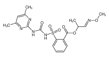 100593-86-0 structure, C18H21N5O6S